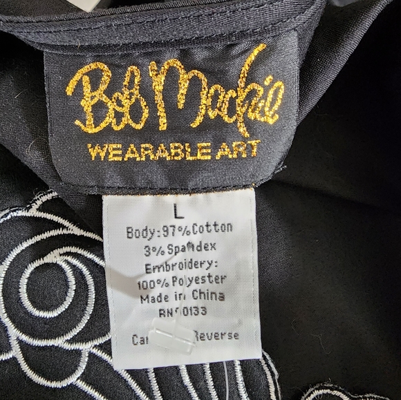 NWOT BOB MACKIE Wearable Art jacket - Picture 2 of 4